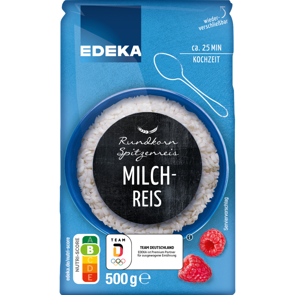 EDEKA Milchreis 500 g Reis Linsen Grieß Nudeln Reis Püree