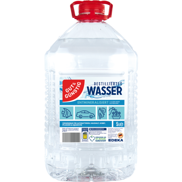 GUT&GÜNSTIG Destilliertes Wasser 5 l, weitere Helfer, Haushaltshelfer, Drogerie, Alle Produkte, Online bestellen