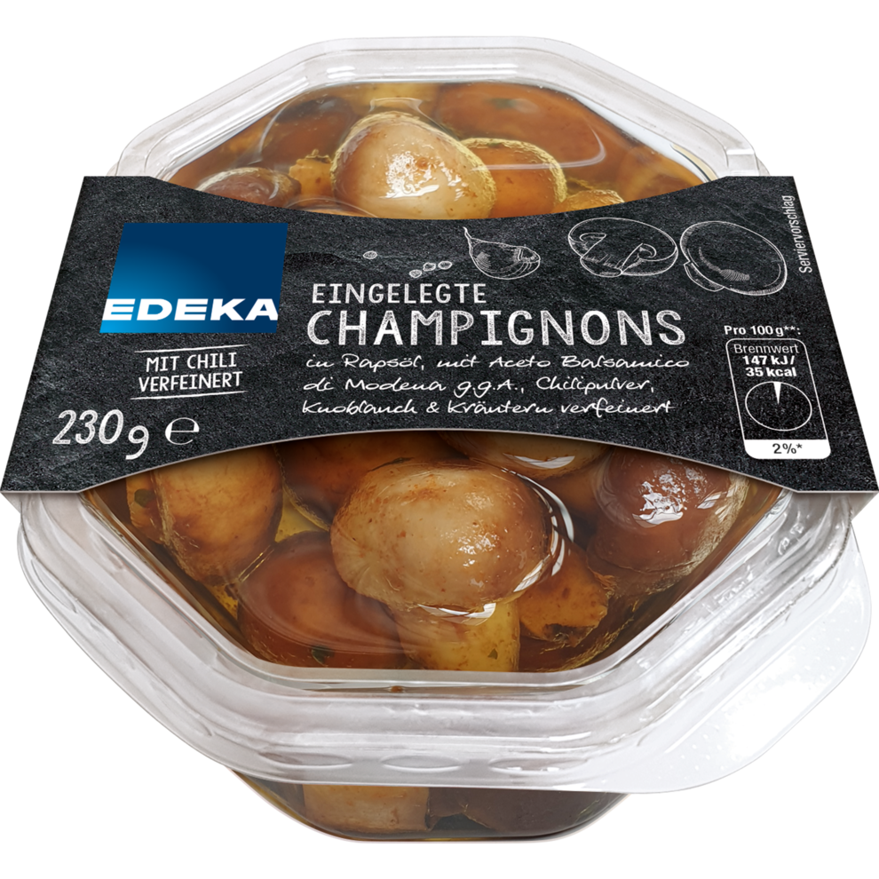 EDEKA Eingelegte Champignons mit Aceto Balsamico 230 g | Antipasti ...