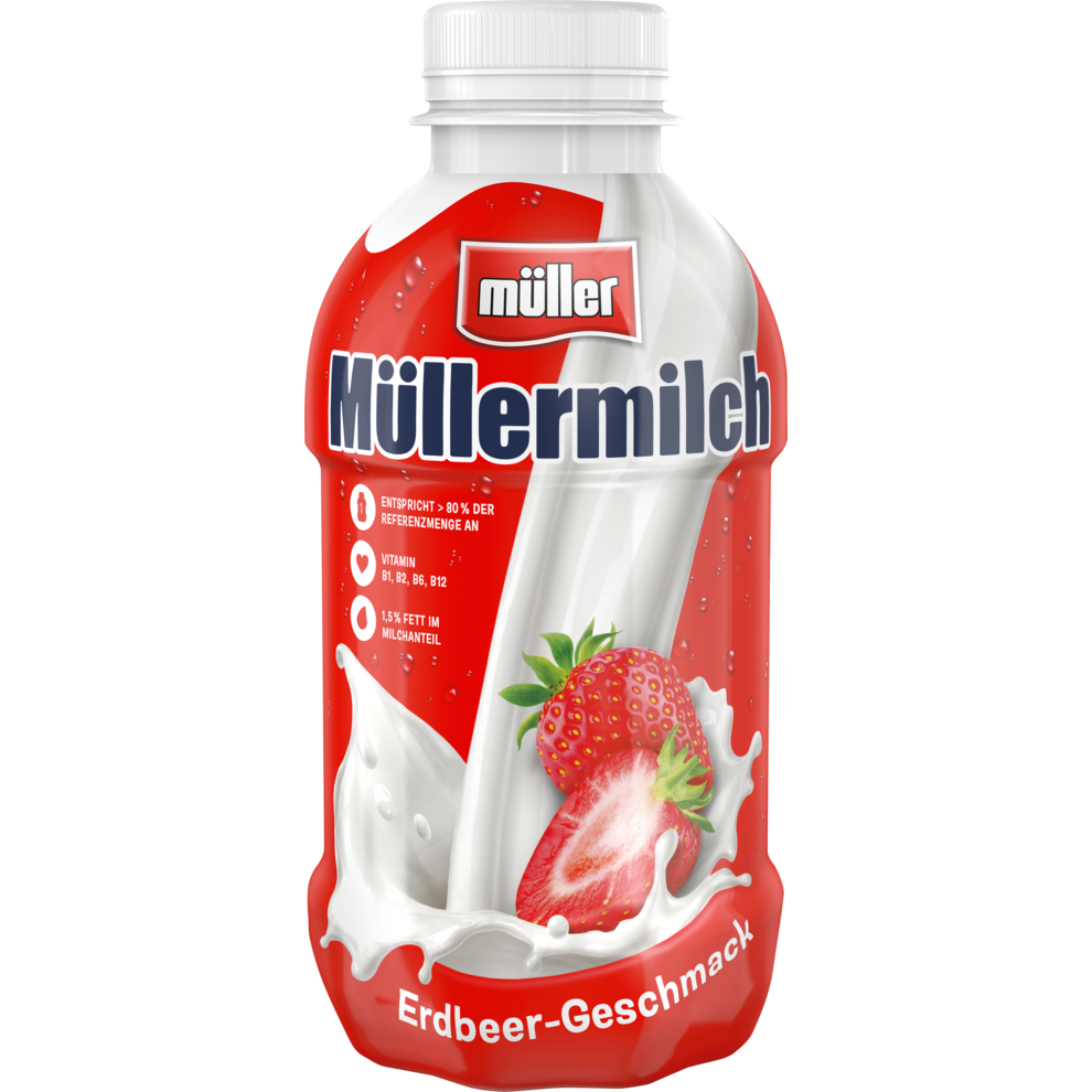 | Leipzig ml Kühlprodukte Alle 400 | Konsum Erdbeer-Geschmack Original bestellen | | | Müllermilch Milch Molkereiprodukte Online | Milchgetränke müller & Produkte