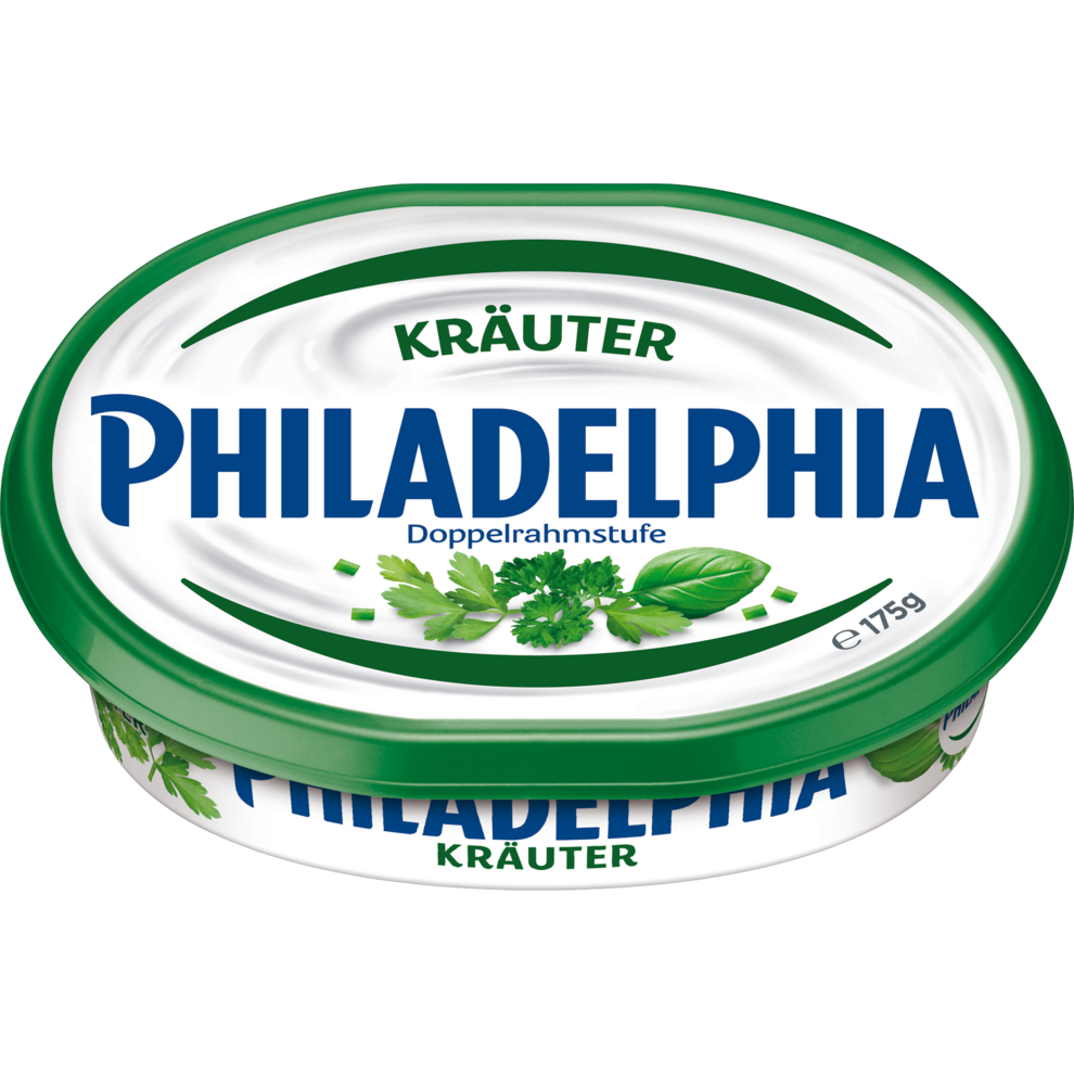 Philadelphia Kräuter Doppelrahmstufe 175 g | Frischkäse | Käse |  Kühlprodukte | Alle Produkte | Online bestellen | Konsum Leipzig