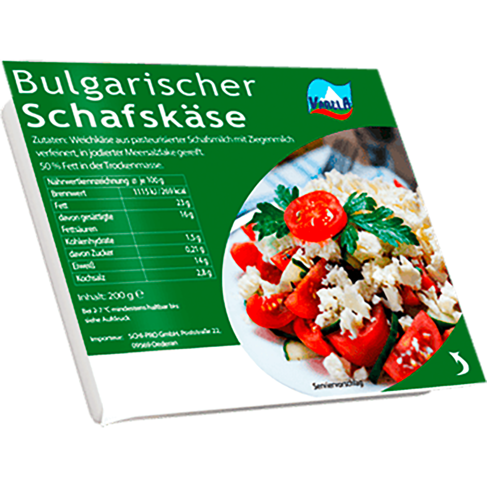 VANELA Bulgarischer Schafskäse 50 % Fett i. Tr. 200 g | Feta-, Hirten- &  Grillkäse | Käse | Kühlprodukte | Alle Produkte | Online bestellen | Konsum  Leipzig