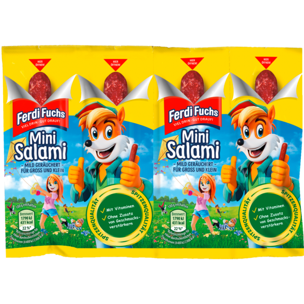 | Ferdi | Alle Konsum Leipzig Salami Salami Produkte Mini 4 Online 12,5 Wurst | | Fuchs Kühlprodukte | | x g bestellen