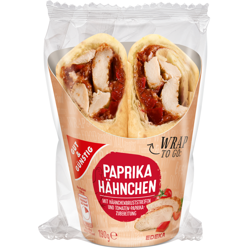 Gut G Nstig Wrap Paprika H Hnchen G Fast Food To Go