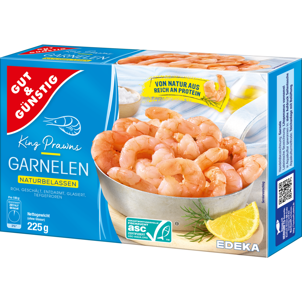 Gut Gunstig King Prawns Garnelen Natur 225 G Fisch Tiefkuhlprodukte Alle Produkte Online Bestellen Konsum Leipzig